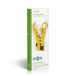 Nedis Cable Stripping Plier | Stripping Tool | ABS / Steel | Black / Yellow Nedis Cable Stripping Plier | Stripping Tool | ABS / Steel | Black / Yellow