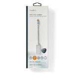 Nedis USB Adapter | USB 3.2 Gen 1 | USB-C™ Male | Mini DisplayPort Female | 0.20 m | Round | Gold Plated | Braided / Nylon | Silver | Cover Window Box Nedis USB Adapter | USB 3.2 Gen 1 | USB-C™ Male | Mini DisplayPort Female | 0.20 m | Round | Gold Plated | Braided / Nylon | Silver | Cover Window Box