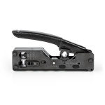 Nedis Crimp pliers | CAT5 / CAT5e / CAT6 / CAT6a / CAT7 / RJ12 | Cutting / Plier | ABS / Steel | Black Nedis Crimp pliers | CAT5 / CAT5e / CAT6 / CAT6a / CAT7 / RJ12 | Cutting / Plier | ABS / Steel | Black