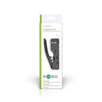 Nedis Crimp pliers | CAT5 / CAT5e / CAT6 / CAT6a / CAT7 / RJ12 | Cutting / Plier | ABS / Steel | Black Nedis Crimp pliers | CAT5 / CAT5e / CAT6 / CAT6a / CAT7 / RJ12 | Cutting / Plier | ABS / Steel | Black