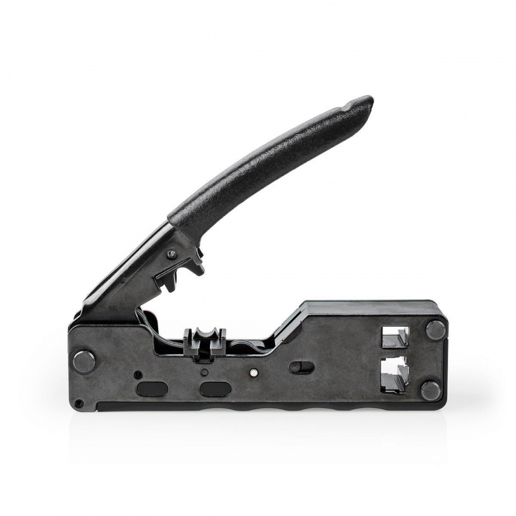 Nedis Crimp pliers | CAT5 / CAT5e / CAT6 / CAT6a / CAT7 / RJ12 | Cutting / Plier | ABS / Steel | Black Nedis Crimp pliers | CAT5 / CAT5e / CAT6 / CAT6a / CAT7 / RJ12 | Cutting / Plier | ABS / Steel | Black