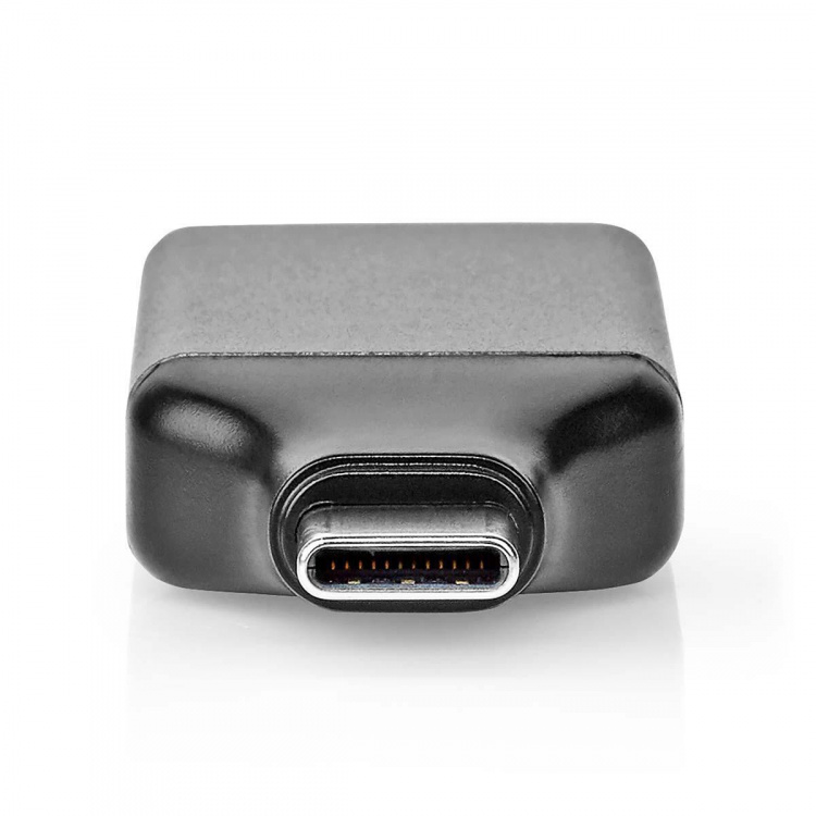 Nedis USB Adapter | USB 3.2 Gen 1 | USB-C™ Male | DisplayPort Female | Nickel Plated | Black / Grey | Envelope Nedis USB Adapter | USB 3.2 Gen 1 | USB-C™ Male | DisplayPort Female | Nickel Plated | Black / Grey | Envelope