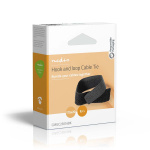 Nedis Cable Management | Hook and Loop | Locked | 6 pcs | Nylon | Black