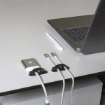 Nedis Cable Management | Cable Clip | Locked | 3 pcs | Number of slots: 3 Slots | Maximum cable thickness: 7.5 mm | Polypropylene | Black Nedis Cable Management | Cable Clip | Locked | 3 pcs | Number of slots: 3 Slots | Maximum cable thickness: 7.5 mm | Polypropylene | Black