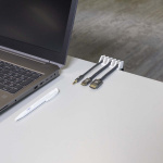 Nedis Cable Management | Cable Clip | Click and Go | 2 pcs | Number of slots: 5 Slots | Maximum cable thickness: 7.1 mm | Polypropylene | White Nedis Cable Management | Cable Clip | Click and Go | 2 pcs | Number of slots: 5 Slots | Maximum cable thickness: 7.1 mm | Polypropylene | White