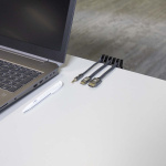 Nedis Cable Management | Cable Clip | Click and Go | 2 pcs | Number of slots: 5 Slots | Maximum cable thickness: 7.1 mm | Polypropylene | Black Nedis Cable Management | Cable Clip | Click and Go | 2 pcs | Number of slots: 5 Slots | Maximum cable thickness: 7.1 mm | Polypropylene | Black