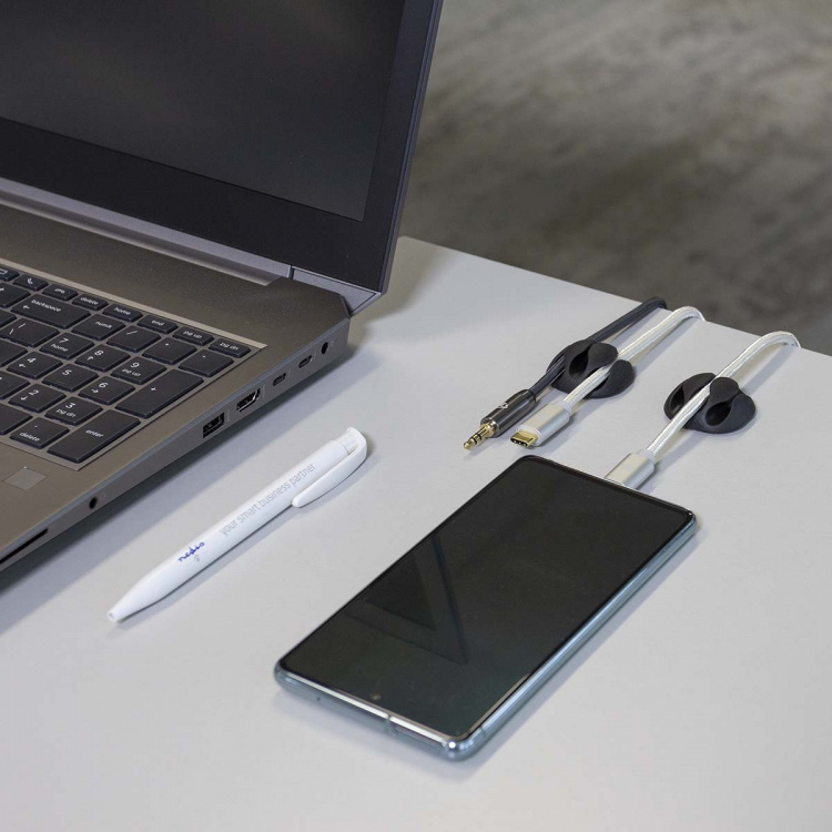 Nedis Cable Management | Cable Clip | Click and Go | 4 pcs | Number of slots: 3 Slots | Maximum cable thickness: 5.3 mm | TPE | Black Nedis Cable Management | Cable Clip | Click and Go | 4 pcs | Number of slots: 3 Slots | Maximum cable thickness: 5.3 mm | TPE | Black