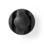 Nedis Cable Management | Cable Clip | Click and Go | 6 pcs | Number of slots: 2 Slots | Maximum cable thickness: 5.3 mm | TPE | Black Nedis Cable Management | Cable Clip | Click and Go | 6 pcs | Number of slots: 2 Slots | Maximum cable thickness: 5.3 mm | TPE | Black