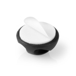 Nedis Cable Management | Cable Clip | Click and Go | 6 pcs | Number of slots: 2 Slots | Maximum cable thickness: 5.3 mm | TPE | Black Nedis Cable Management | Cable Clip | Click and Go | 6 pcs | Number of slots: 2 Slots | Maximum cable thickness: 5.3 mm | TPE | Black