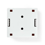 Nedis Network Wall Box | Surface Mount | 2 port(s) | STP CAT6 | Straight | Female | Gold Plated | PVC | White | Envelope Nedis Network Wall Box | Surface Mount | 2 port(s) | STP CAT6 | Straight | Female | Gold Plated | PVC | White | Envelope