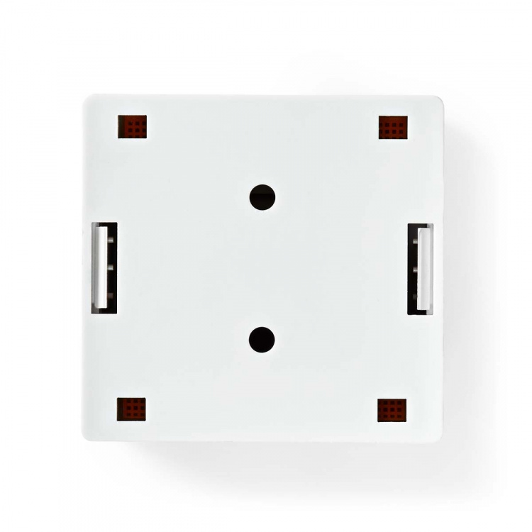 Nedis Network Wall Box | Surface Mount | 2 port(s) | STP CAT6 | Straight | Female | Gold Plated | PVC | White | Envelope Nedis Network Wall Box | Surface Mount | 2 port(s) | STP CAT6 | Straight | Female | Gold Plated | PVC | White | Envelope