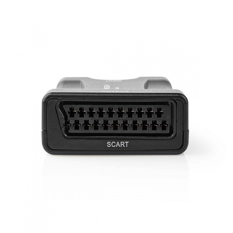 Nedis HDMI™ Converter | HDMI™ Input | SCART Female | 1-way | 1080p | 1.2 Gbps | ABS | Black Nedis HDMI™ Converter | HDMI™ Input | SCART Female | 1-way | 1080p | 1.2 Gbps | ABS | Black