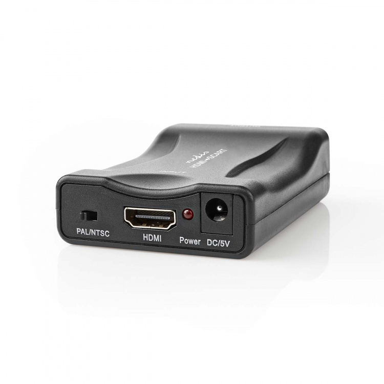 Nedis HDMI™ Converter | HDMI™ Input | SCART Female | 1-way | 1080p | 1.2 Gbps | ABS | Black Nedis HDMI™ Converter | HDMI™ Input | SCART Female | 1-way | 1080p | 1.2 Gbps | ABS | Black