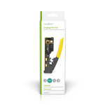 Nedis Crimp pliers | CAT5 / CAT5e / CAT6 / CAT6a / CAT7 / RJ12 / RJ45 | Cutting / Plier / Stripping | Rubber / Steel | Black / Yellow Nedis Crimp pliers | CAT5 / CAT5e / CAT6 / CAT6a / CAT7 / RJ12 / RJ45 | Cutting / Plier / Stripping | Rubber / Steel | Black / Yellow