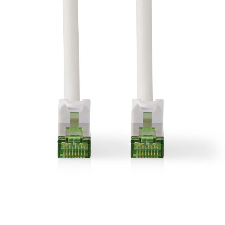 Nedis CAT7 Cable | S/FTP | RJ45 Male | RJ45 Male | 3.00 m | Round | LSZH | White | Envelope
