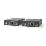 Nedis HDMI™ Extender | Over Cat6 | up to 60.0 m | 4K@60Hz | 18 Gbps | Metal | Anthracite