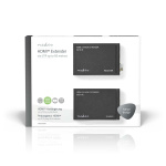 Nedis HDMI™ Extender | Over Cat6 | up to 60.0 m | 4K@60Hz | 18 Gbps | Metal | Anthracite