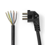 Nedis Oven Power Cord | Perilex | Open | 1.50 m | Black Nedis Oven Power Cord | Perilex | Open | 1.50 m | Black