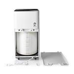 Nedis Air Purifier | Suitable for space up to: 45 m² | Clean Air Delivery Rate (CADR): 360 m³/h | Air quality indicator | White