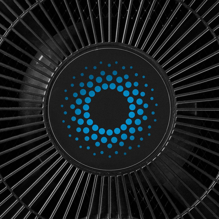 Nedis Air Purifier | Suitable for space up to: 45 m² | Clean Air Delivery Rate (CADR): 360 m³/h | Air quality indicator | White