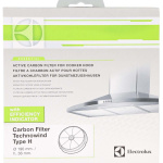 Electrolux E3CFWH Technowind Type H carbon filter extractor hood 190 x 38 mm