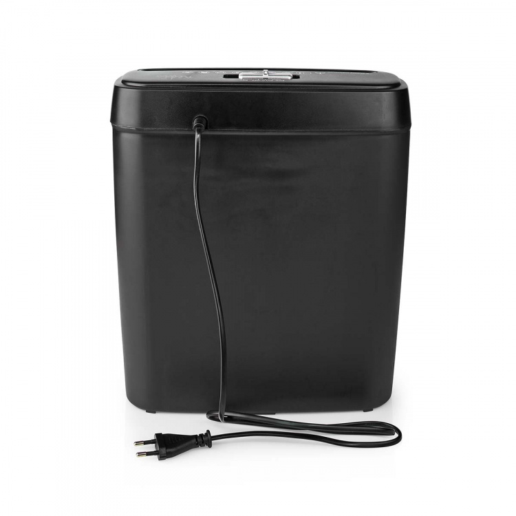 Nedis Paper Shredder | 6x A4 pages | 10 l | Safety standard: DIN 2 | 190 W | Black