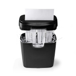 Nedis Paper Shredder | 6x A4 pages | 10 l | Safety standard: DIN 2 | 190 W | Black