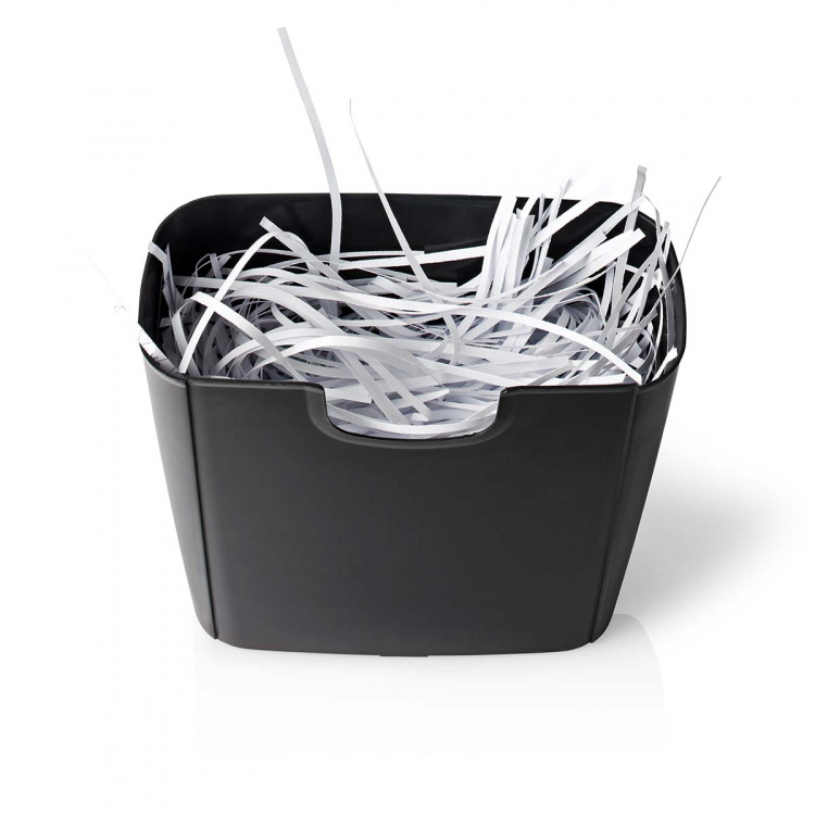 Nedis Paper Shredder | 6x A4 pages | 10 l | Safety standard: DIN 2 | 190 W | Black