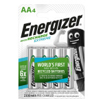 Energizer Rechargeable NiMH Battery AA | 1.2 V DC | 2300 mAh | 4-Blister Energizer Rechargeable NiMH Battery AA | 1.2 V DC | 2300 mAh | 4-Blister
