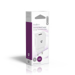 Nedis Wall Charger | Quick charge feature | 1x 2.4 A | Number of outputs: 1 | USB-A | No Cable Included | Single Voltage Output | White