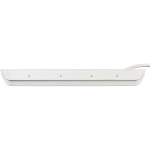 brennenstuhl Estilo 6-way corner socket strip with high-quality stainless steel surface for kitchen and office (desk socket with 4x protective contact sockets, 2x Euro sockets, incl. USB charging function) silver / white brennenstuhl Estilo 6-way corner socket strip with high-quality stainless steel surface for kitchen and office (desk socket with 4x protective contact sockets, 2x Euro sockets, incl. USB charging function) silver / white