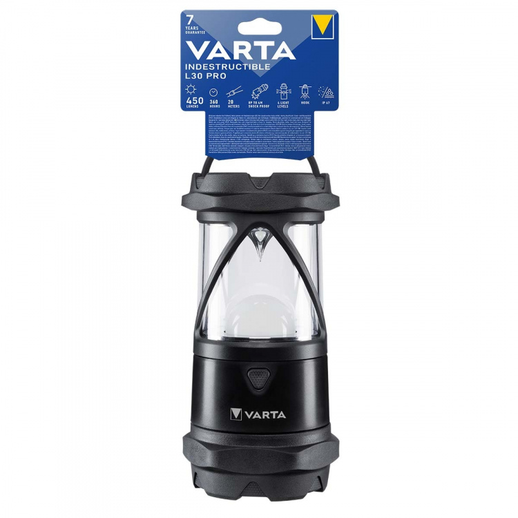 Varta LED Torch | Battery Powered | 6x AA/LR6 | Rated luminous flux: 450 lm | Light range: 20 m | Beam angle: 360 ° Varta LED Torch | Battery Powered | 6x AA/LR6 | Rated luminous flux: 450 lm | Light range: 20 m | Beam angle: 360 °