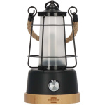 brennenstuhl Rechargeable camping lamp CAL 1 with hemp rope and bamboo base (370 lm, IP44, burn time up to 75h, dimmable, adjustable light color)