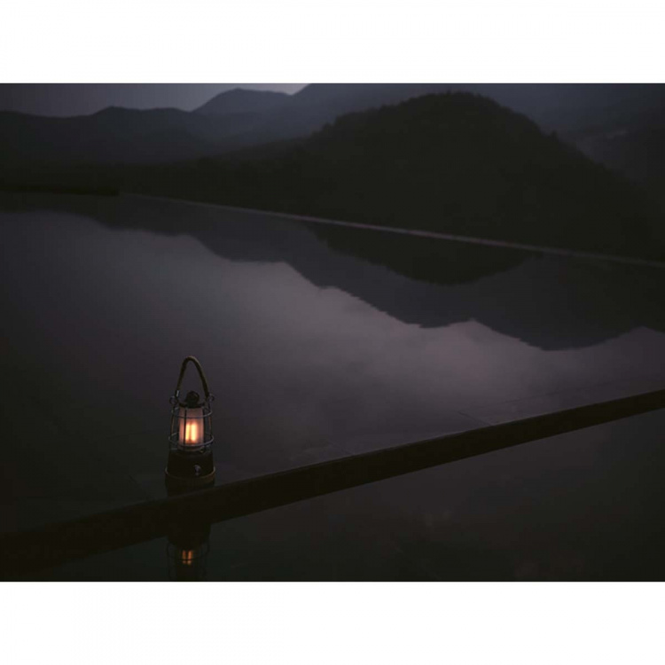 brennenstuhl Rechargeable camping lamp CAL 1 with hemp rope and bamboo base (370 lm, IP44, burn time up to 75h, dimmable, adjustable light color)