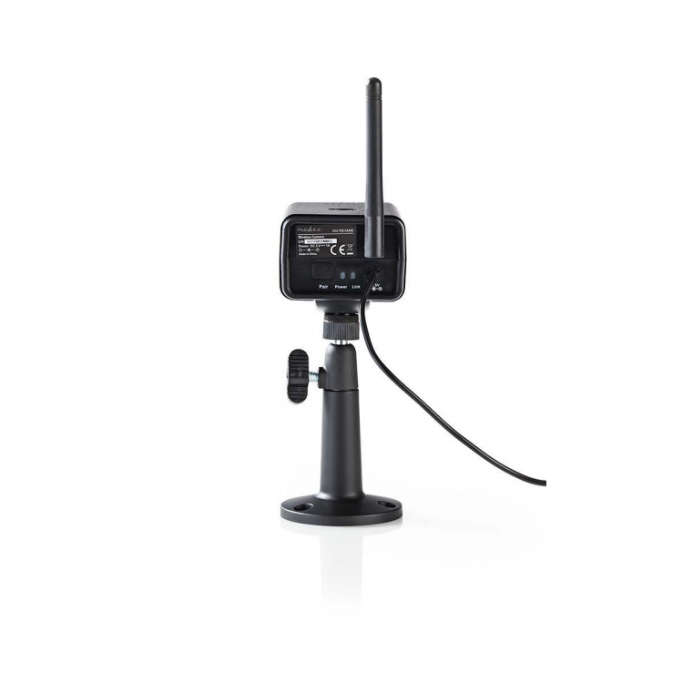 Nedis Digital Wireless Camera | Wi-Fi | VGA | Indoor and Outdoor | Night vision: 5.00 m | Viewing angle: 73 ° | Black | IP54