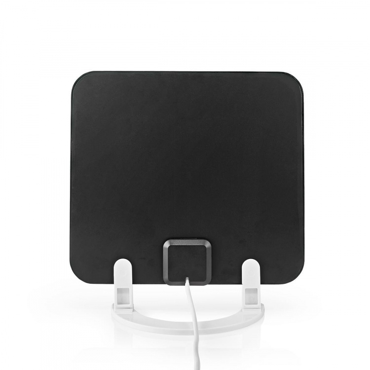 Nedis Indoor HDTV Antenna | Active | FM / UHF / VHF | Reception range: 0-25 km | LTE700 | Gain: 30 dB | ABS | White Nedis Indoor HDTV Antenna | Active | FM / UHF / VHF | Reception range: 0-25 km | LTE700 | Gain: 30 dB | ABS | White
