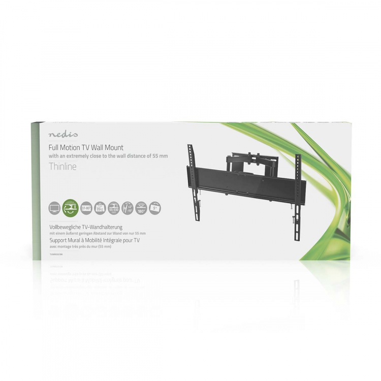 Nedis Full Motion TV Wall Mount | 37 - 80  Nedis Full Motion TV Wall Mount | 37 - 80