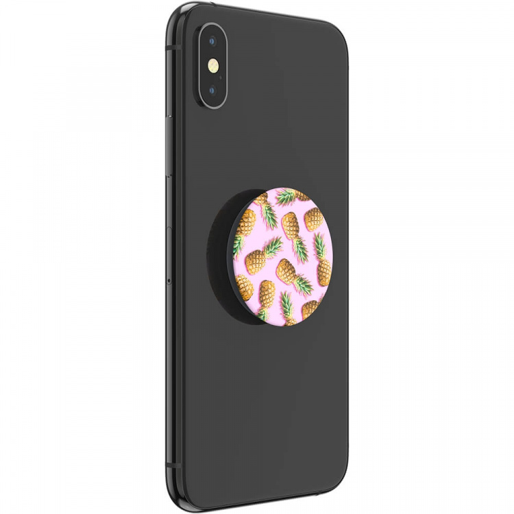PopSockets Basic Pineapple Palooza Grip With Stand function