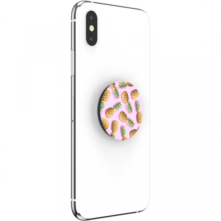 PopSockets Basic Pineapple Palooza Grip With Stand function