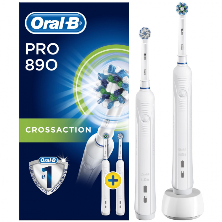 Oral B Eltandborste Pro 890 DUO White