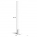 Philips Hue Gradient Signe Golvlampa Vit Philips Hue Gradient Signe Golvlampa Vit