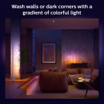 Philips Hue Gradient Signe Golvlampa Vit Philips Hue Gradient Signe Golvlampa Vit