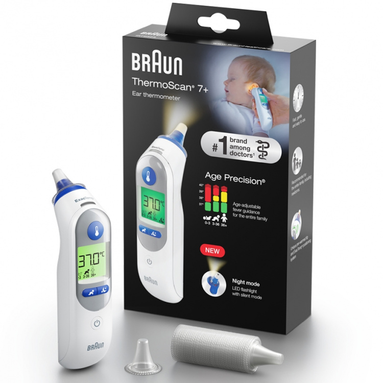 Braun ThermoScan 7+ Age Precision IR