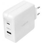 LogiLink USB-laddare 1 x USB-C PD 1 x U
