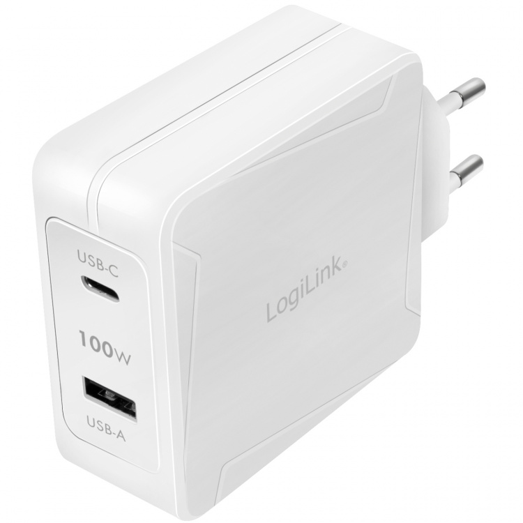 LogiLink USB-laddare 1 x USB-C PD 1 x U