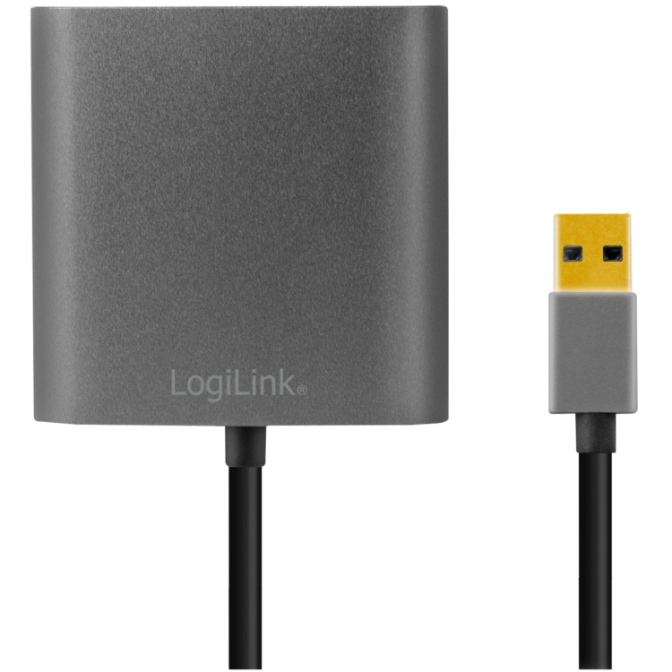 LogiLink USB-A 3.0 -> HDMI-Hona + VGA-H LogiLink USB-A 3.0 -> HDMI-Hona + VGA-H