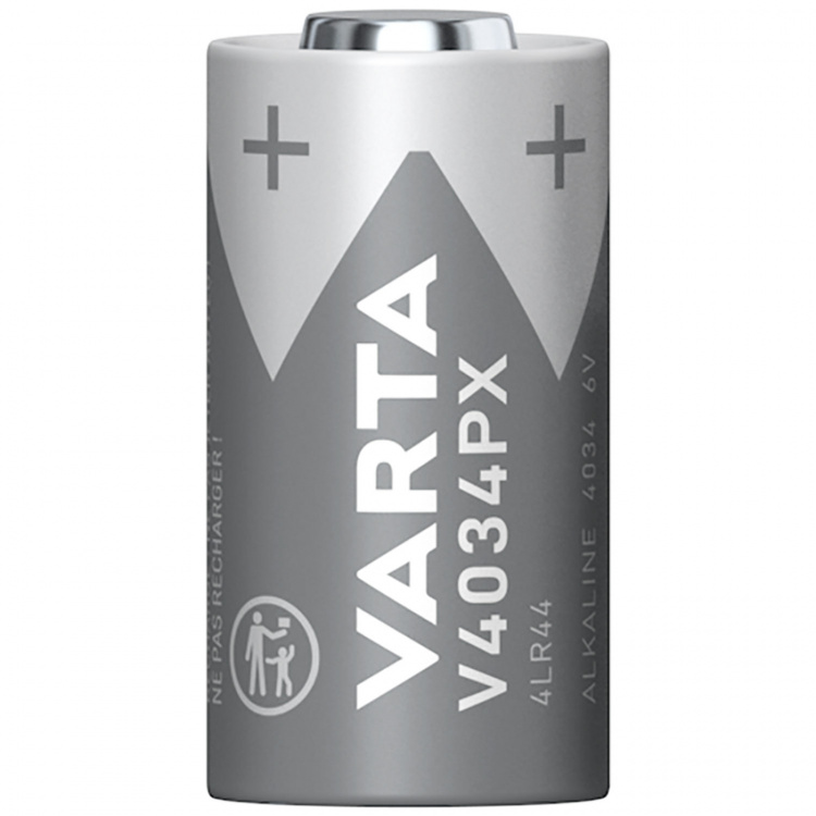 Varta 4LR44 (4034) Battery, 1 pc. blister alkaline manganese battery, 6 V Varta 4LR44 (4034) Battery, 1 pc. blister alkaline manganese battery, 6 V