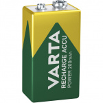 Varta Laddningsbart batteri 9V 200 m Varta Laddningsbart batteri 9V 200 m
