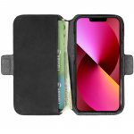 Krusell Leather Phone Wallet iPhone 13 Black Krusell Leather Phone Wallet iPhone 13 Black