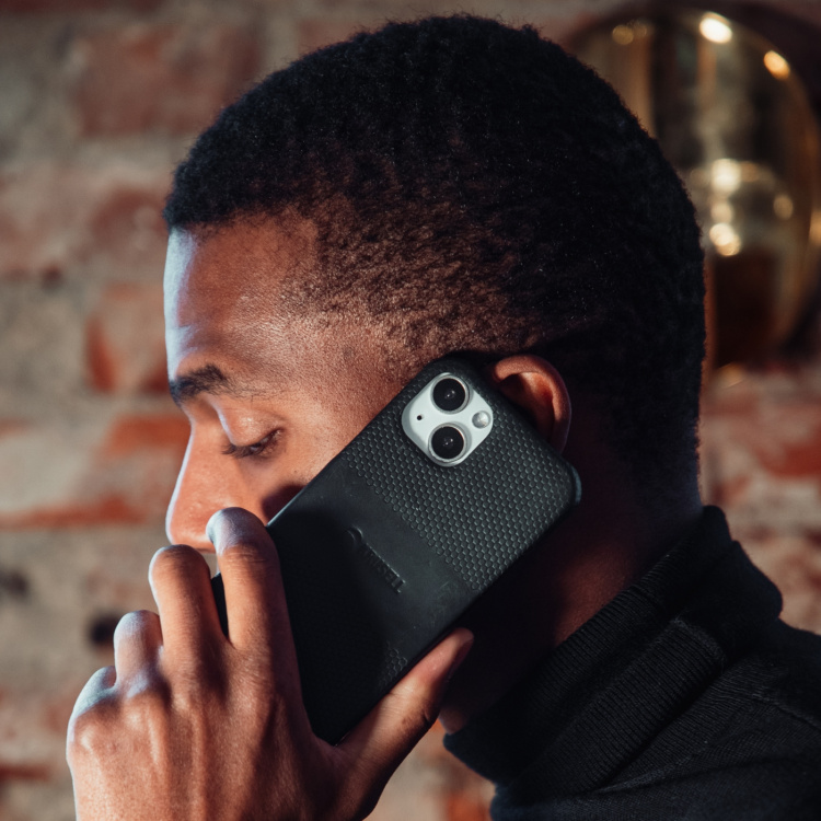 Krusell Leather Cover iPhone 13 Pro Black Krusell Leather Cover iPhone 13 Pro Black